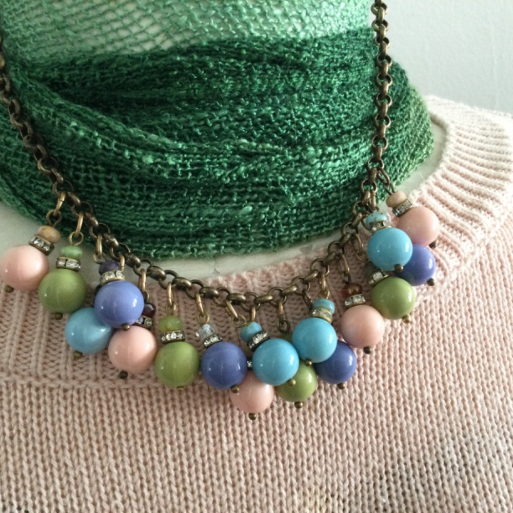 New Years Eve Bubbles Necklace …handmade - Picture 5 of 9